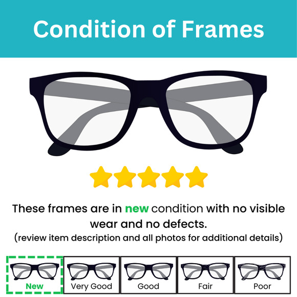 Dicaprio DC103 Capri Grey 48-16-135mm Eyeglasses FRAMES ONLY - NEW CONDITION - Picture 2 of 12